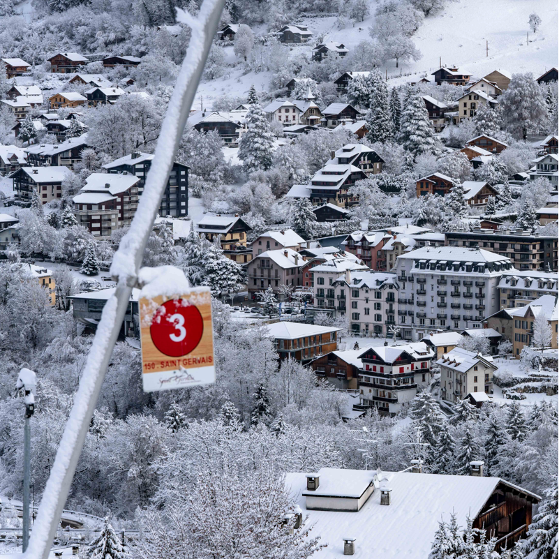 Enneigement retour village