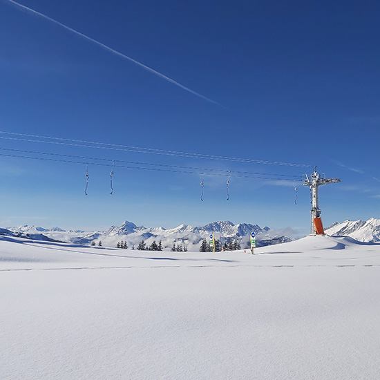 Espace débutant du Mont d’Arbois et intégration paysagère