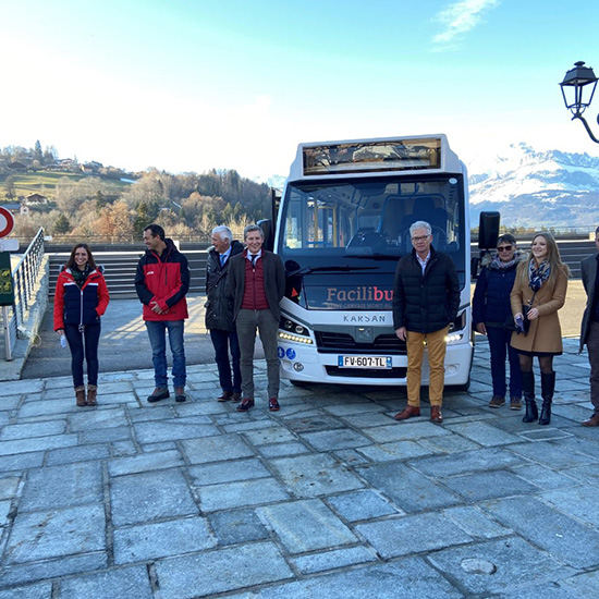Les nouveaux véhicules écologiques de Saint-Gervais : Facilibus