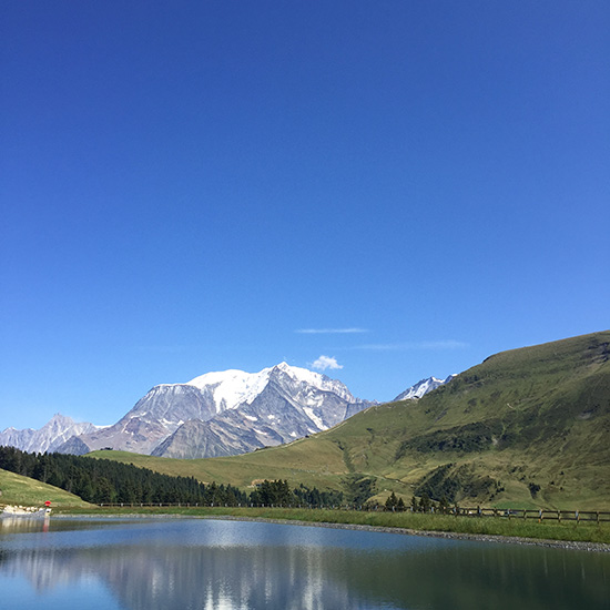 Le lac d’altitude de Joux